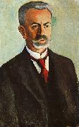 August Macke Portrait of Bernhard Koehler